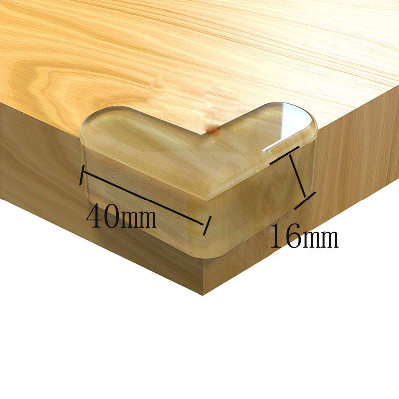 Miếng bịt góc bàn, bọc cạnh bàn silicon chống va đập an toàn cho bé