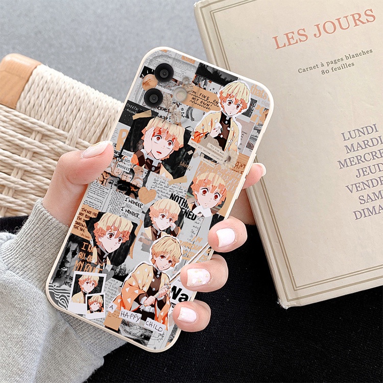 Ốp di động Zenitsu aesthetic cho Iphone 7/7Plus/8/8Plus/X/Xs/Xs Max/11/11 Promax/13/13 Promax BLUJNRT00010