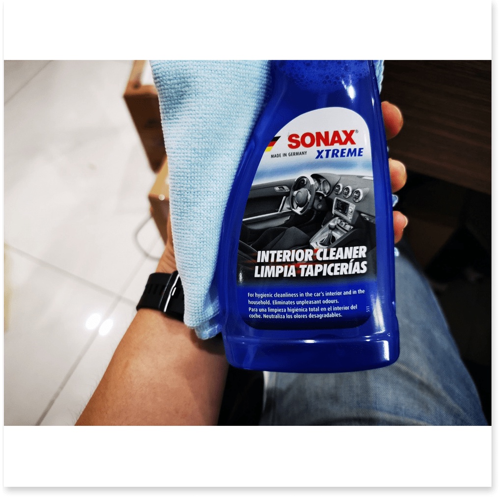 [HCM] Dung Dịch Vệ Sinh Khử Mùi Nội Thất Sonax Xtreme Interior Cleaner 221241 Tặng Khăn .Uy Tín - Chất Lượng - Giá Hủy D