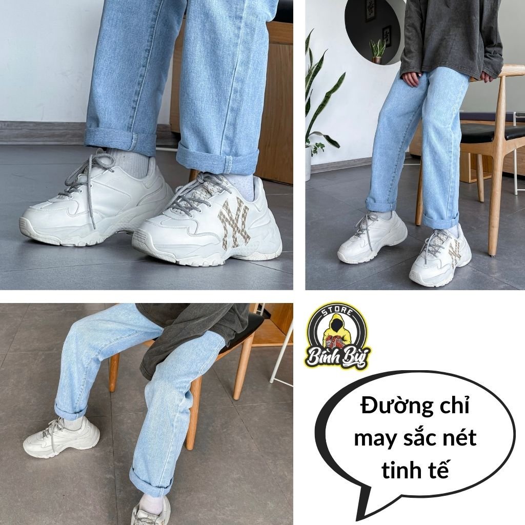 Quần Baggy Nam, Jeans Baggy Xuông Bò Nam Dáng Ống Suông Rộng Nam | BigBuy360 - bigbuy360.vn