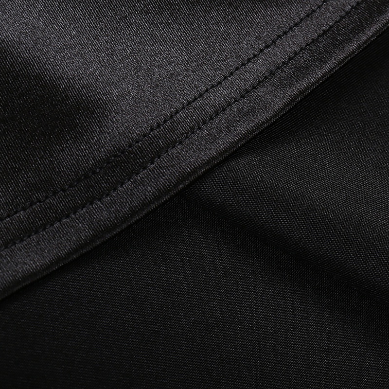 Brroa Set Áo Croptop 2 Dây In Chữ + Chân Váy Ôm Dáng Họa Tiết Da Rắn Quyến Rũ Cho Nữ