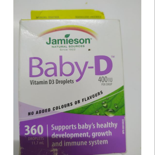 Vitamin D3 drops
