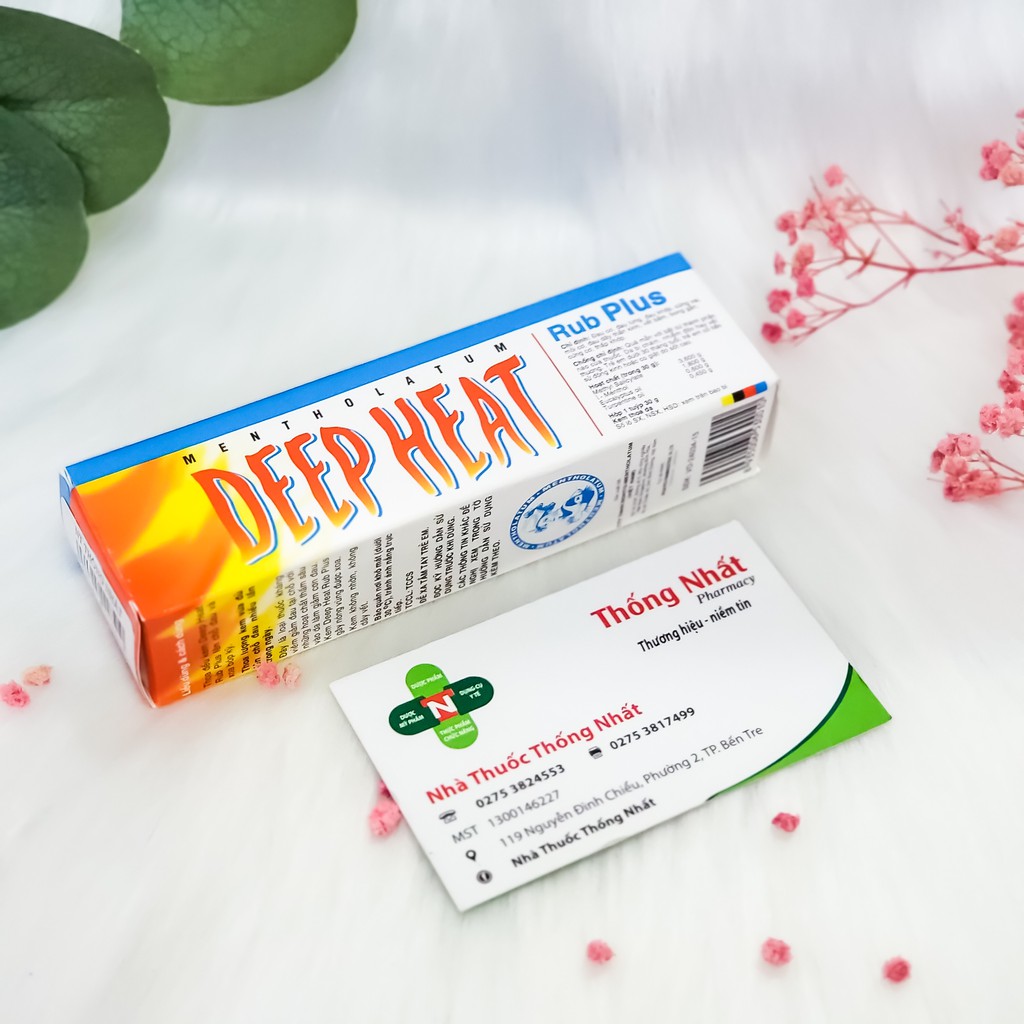 Deep Heat, Deep Heat Extra Kem Bôi Xoa Bóp Giảm Đau Tuýp 30gram