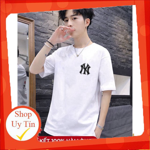 Áo Oversize tay lỡ nam nữ in hình NY cá tính đẹp vải dày mịn Độc Lạ Áo Oversize Thiết kế độc lạ