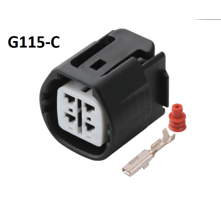 G115-Giắc cắm máy phát Corolla, cảm biến oxy 4 lỗ