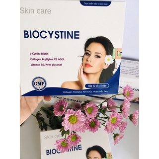 Viên uống đẹp da, kích thích mọc tóc Biocystine