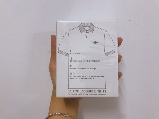 Nước Hoa Nam Chính Hãng Lacoste Eau de Lacoste L.12.12 Blanc 100ml
