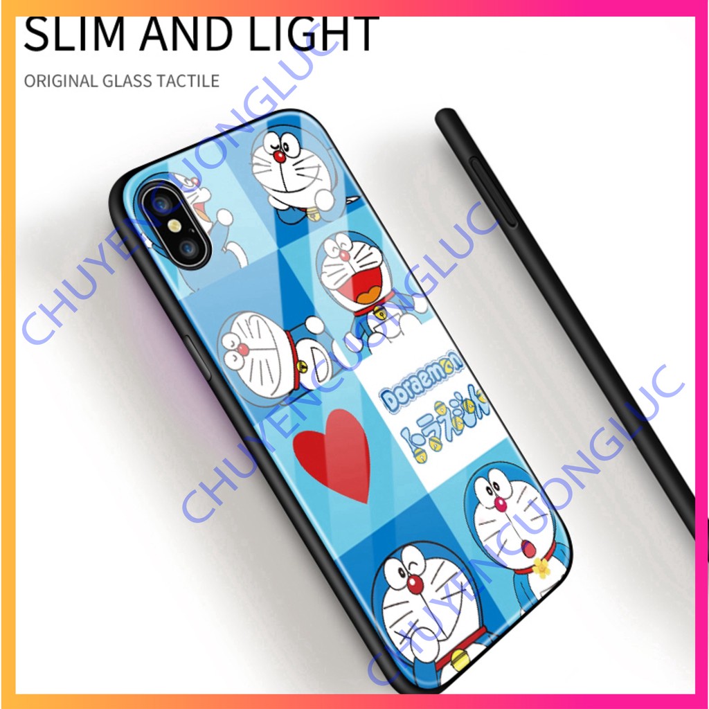 [HOT] Ốp lưng SAMSUNG GALAXY A51 A71 A10 A10S A20S A30 A20 A50 A30S A50S  kính cường lực cứng in hình Doraemon