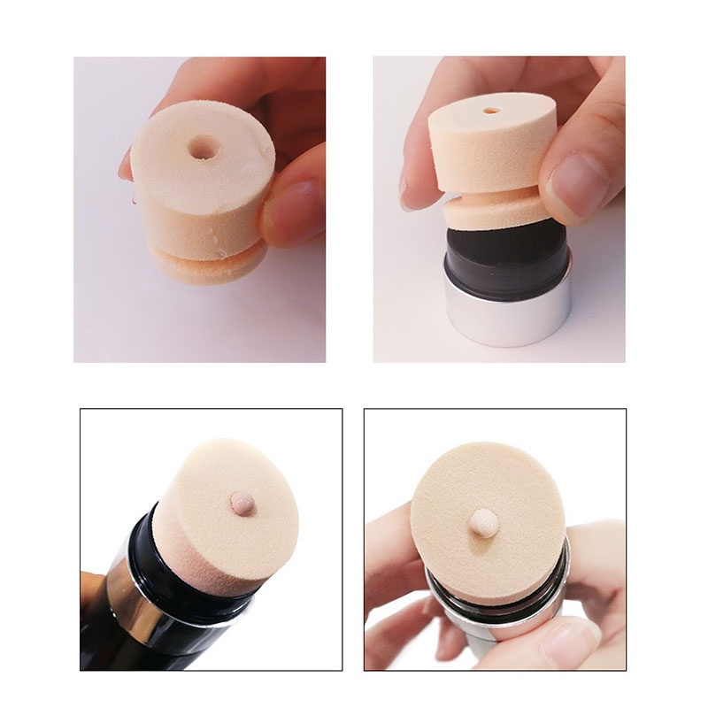 [flfineVN]Natural Air Cushion CC Moisturizing Foundation Concealer Pen Makeup Perfect Cove