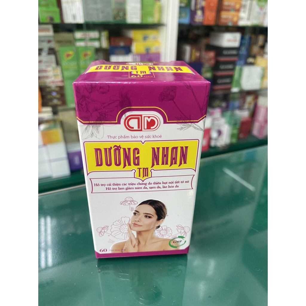 Dưỡng Nhan TM- Hỗ trợ giảm nám da, sạm da, lão hóa da, giúp tăng nội tiết tố nữ, đẹp da