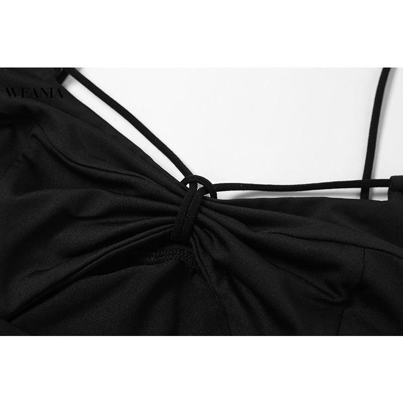 Áo Croptop Hai Dây Kiểu Dáng Quyến Rũ Cho Nữ