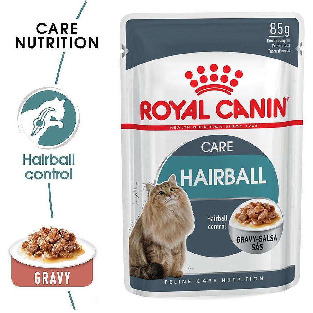 Pate Royal Canin Hairball Care trị búi lông cho mèo 85g