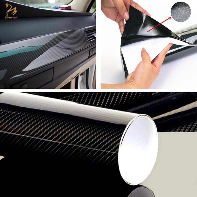 5D Car Sticker Film Carbon Fiber Decal Color Changing Wrap Vehicle 4x12