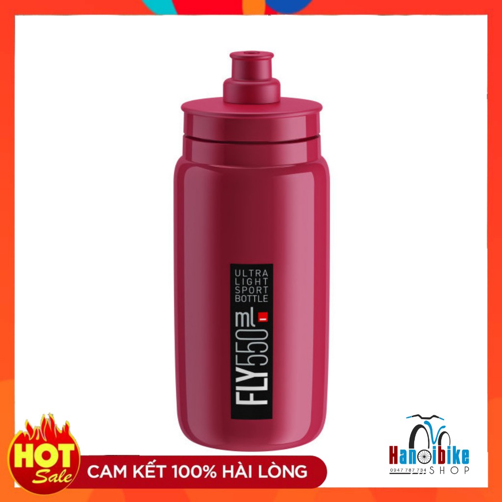Bình nước thể thao gắn xe đạp Elite 550ml 2021
