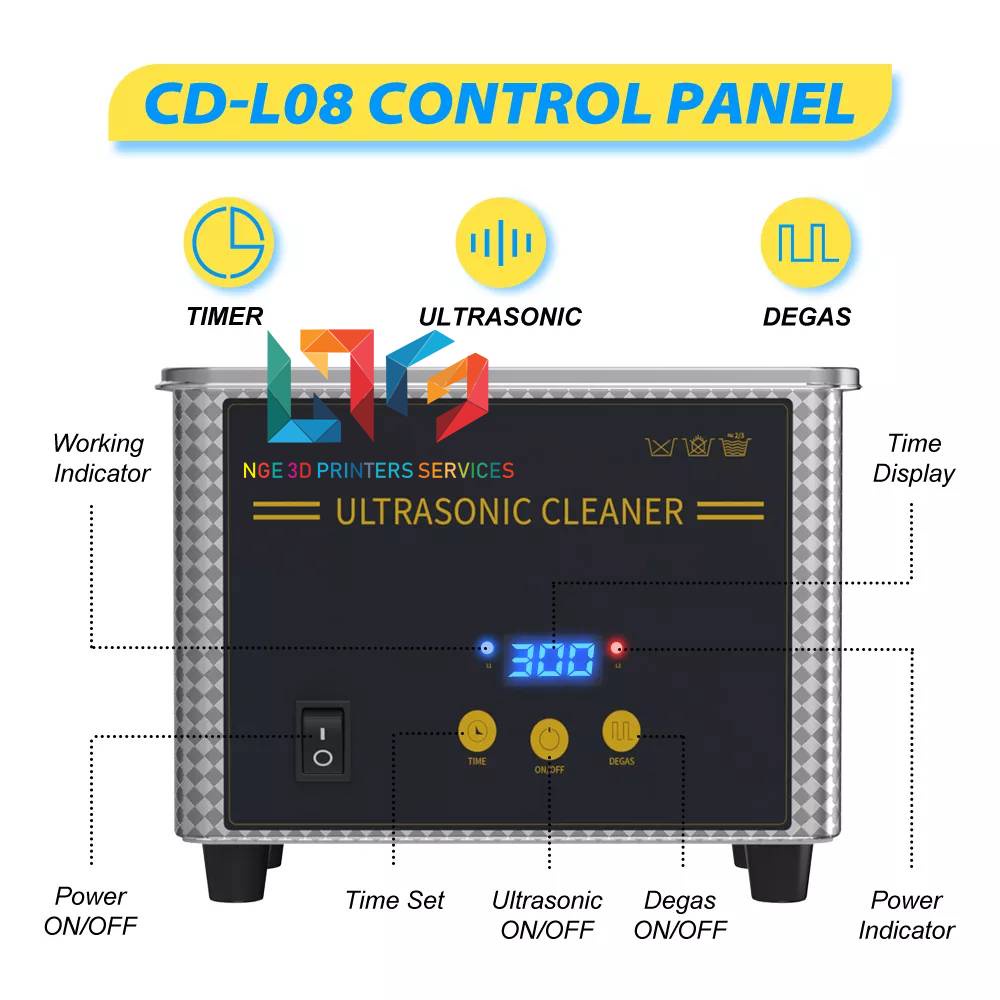 Máy rửa siêu âm Ultrasonic Cleaner 0.8L