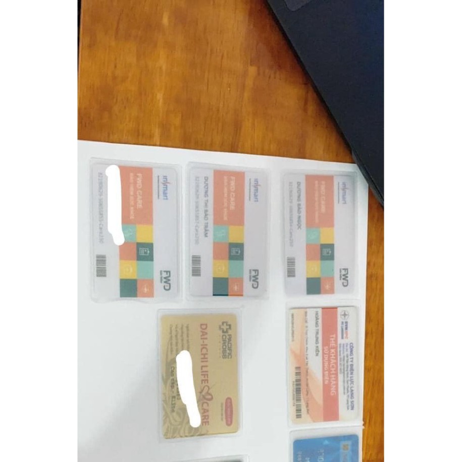 10 CHIẾC BỌC THẺ CĂN CƯỚC VÀ CÁC LOẠI THẺ.ĐTCA