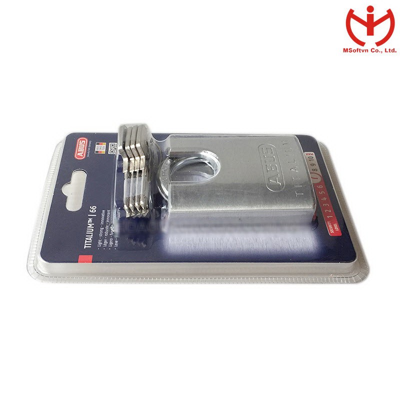 [Q5.HCM] Ổ khóa ABUS TITALIUM 66CSTI/60 - MSOFT