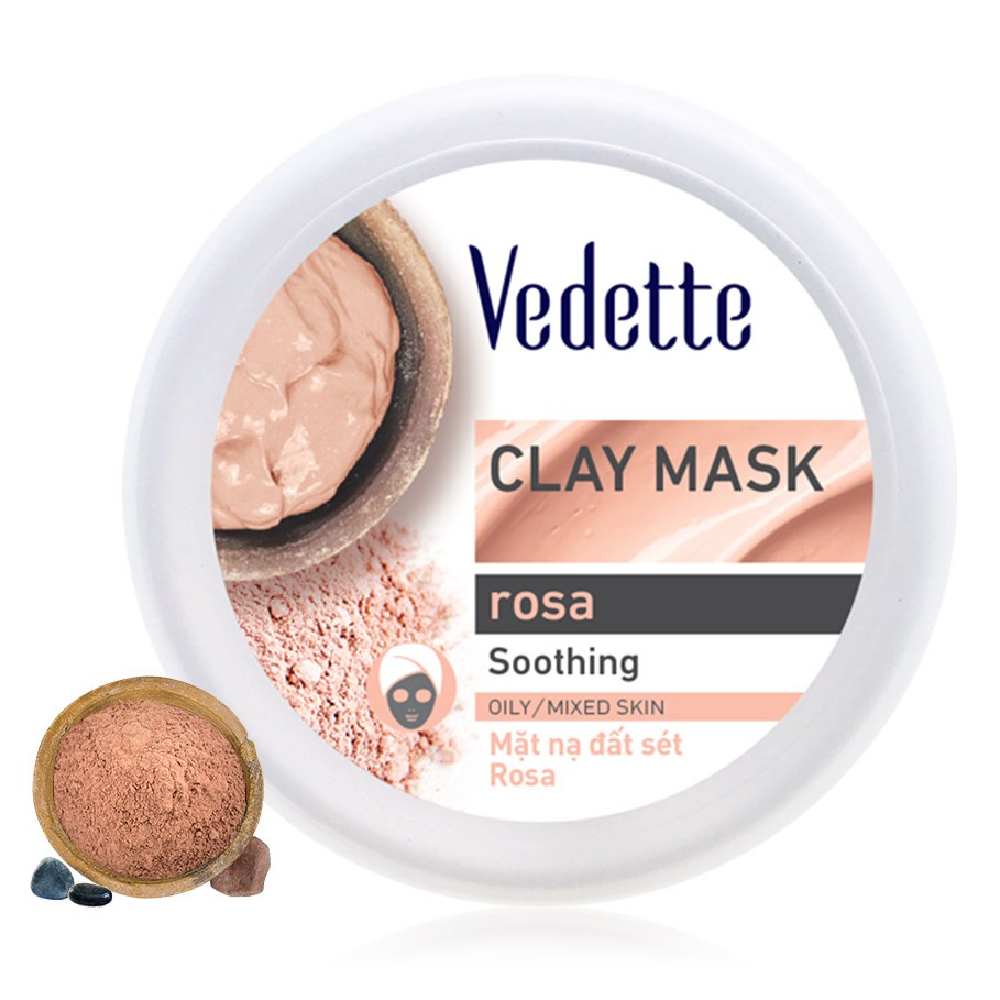 Dòng Mặt Nạ Đất Sét Hủ Vedette 140g | BigBuy360 - bigbuy360.vn