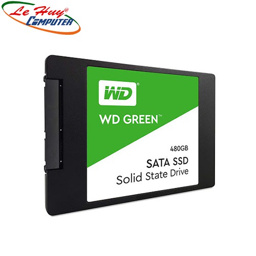 Ổ cứng SSD 480G Western Green Sata III 6Gb/s (WDS480G2G0A) Chính Hãng