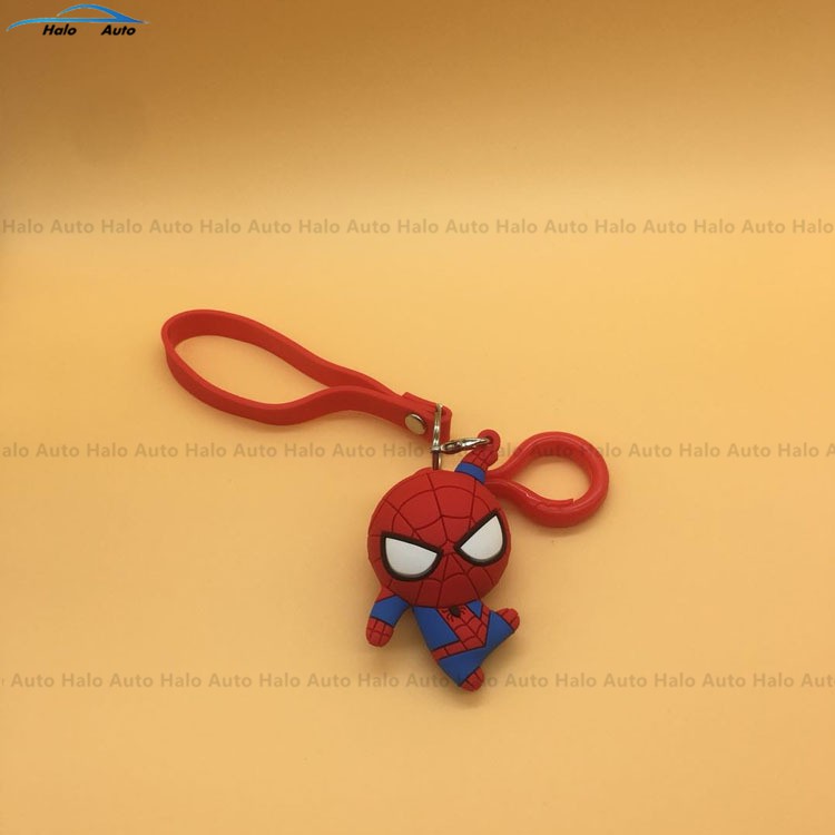 Móc khóa trang trí hình nhân vật siêu anh hùng Marvel độc đáo dễ thương