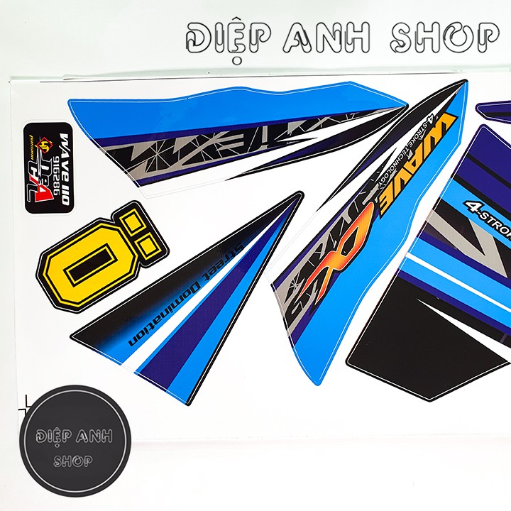 Tem xe Wave Alpha 110  - Tem Wave chế