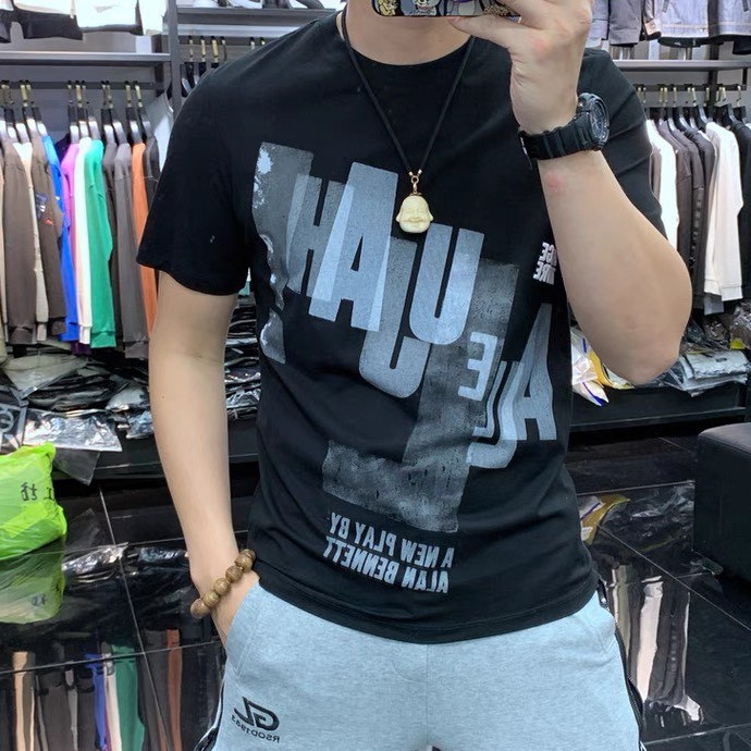 Áo thun nam cổ tròn Muradfashion, áo polo nam chất vải cotton cao cấp hot trend 2021 NT1015 | BigBuy360 - bigbuy360.vn