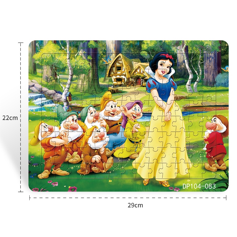 Bộ Đồ Chơi Xếp Hình Gồm 104 Mảnh Ghép Theo Series 3 + Giáo Dục Sớm Cho Bé