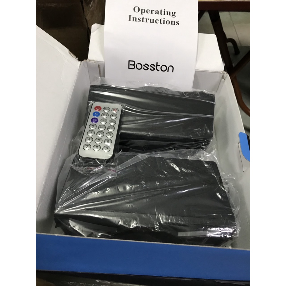 Loa vi tính Bosston Bluetooth 2.1 T3500-BT có điều khiển từ xa, thẻ nhớ -âm thanh mạnh mẽ bh 12 tháng