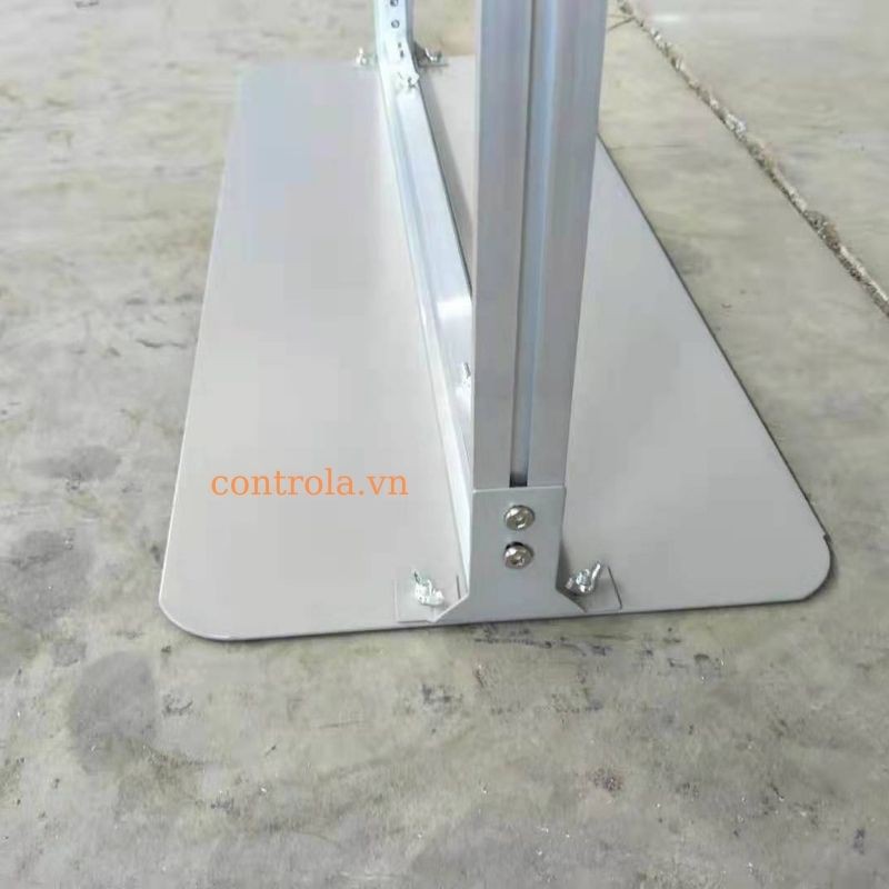 STANDEE CHÂN SẮT KHUNG NHÔM - 2 MẶT NHÔM CAO CẤP KHÔNG RỈ SÉT
