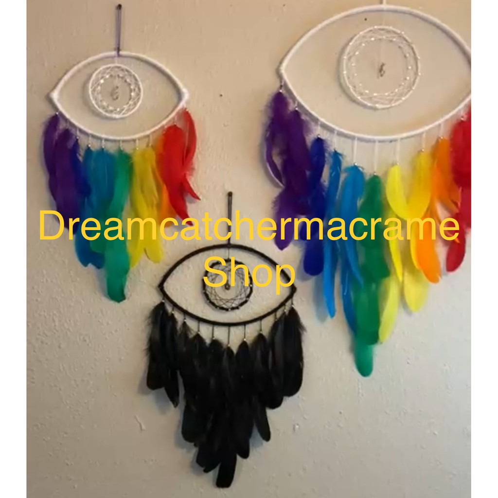 Bộ nguyên liệu làm dreamcatcher ánh mắt bí ẩn