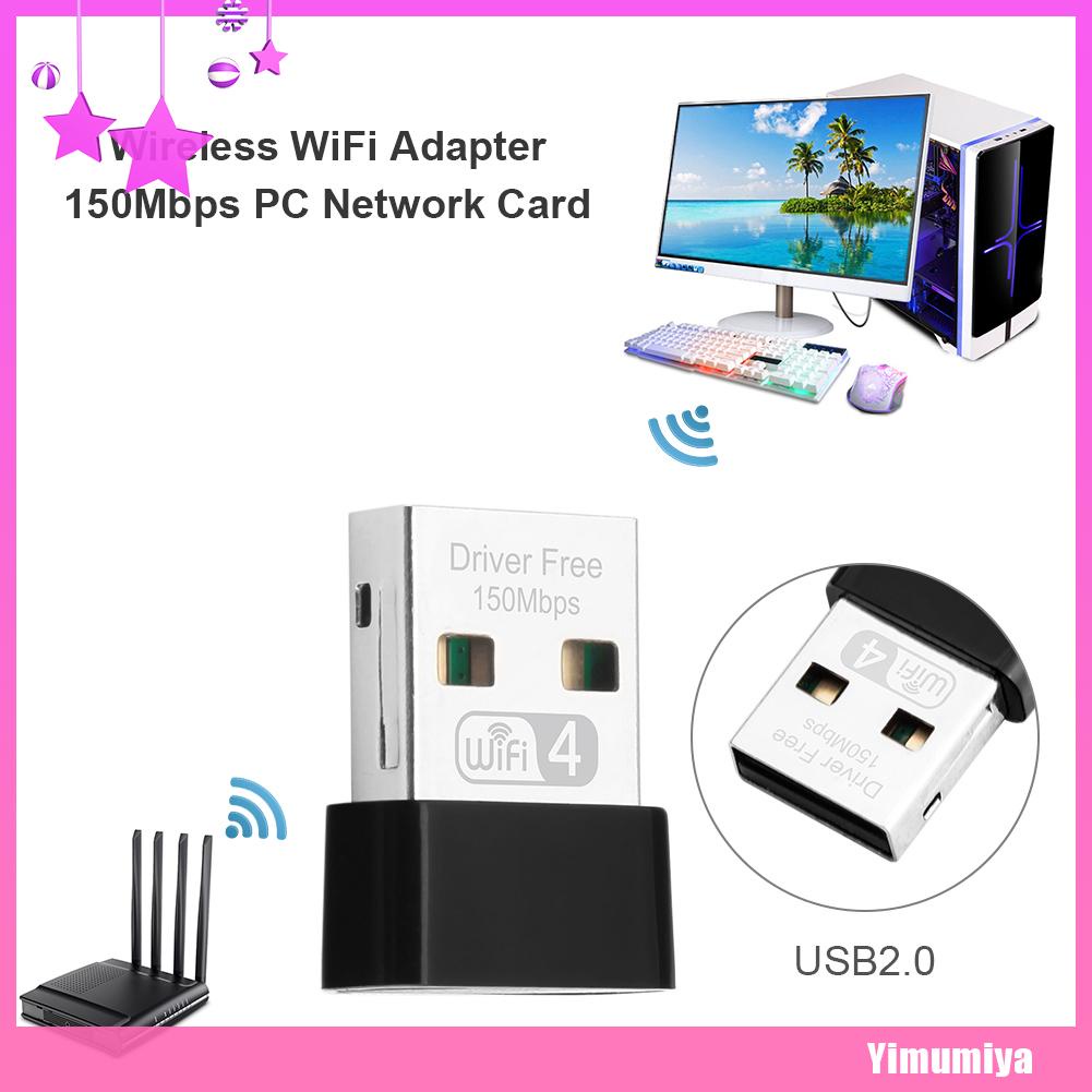 （Yimumiya） WD-1513E USB WiFi Adapter Mini Wireless Network Adapter for Windows 10 8 7