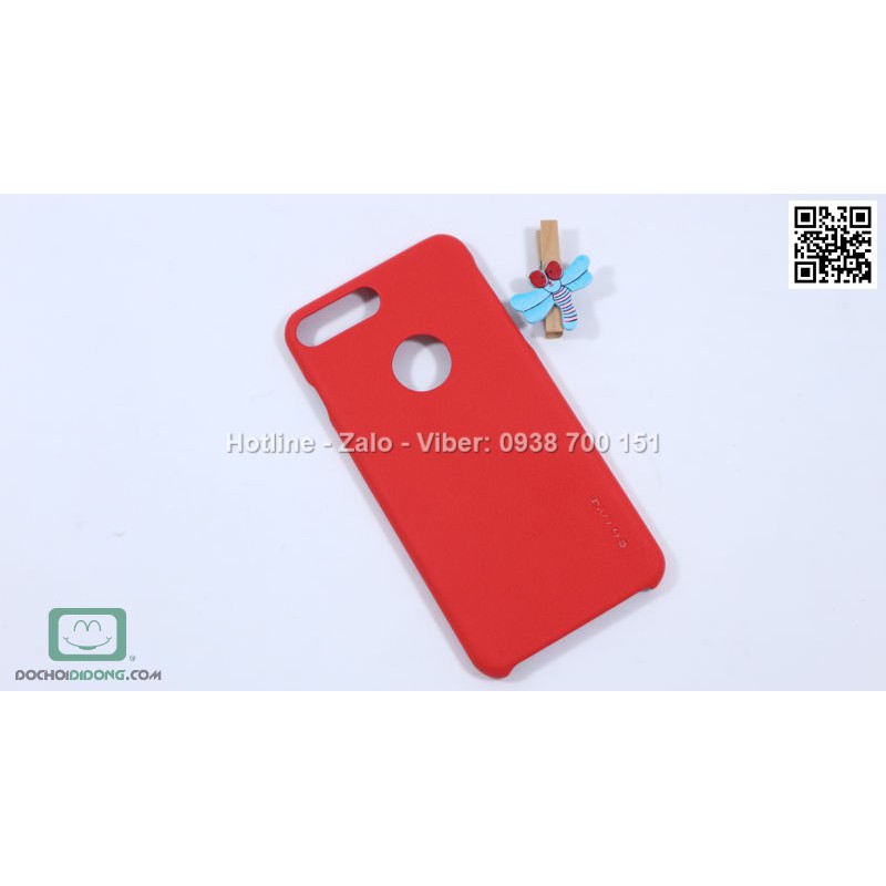 Ốp lưng iPhone 7 Plus G-Case vân da cao cấp êm ái