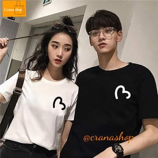 [RẺ VÔ ĐỊCH] Áo đôi, áo cặp tình yêu in hình trái tim khuyết, chụp hình cưới, du lịch