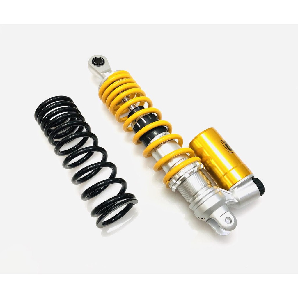 Phuộc Sau Ohlins Vario Click Vision Luvias 2 Lò Xo, Tặng Kèm Núm Bông Cnc, Cây Tăng Chỉnh