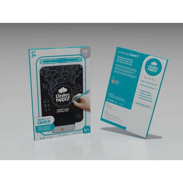 Bảng vẽ thông minh size 10 inch Clever Hippo Toy