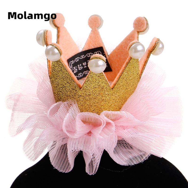 MOLAMGO  Mũ Cho Thú Cưng Thiết Kế Hình Vương Miện Đáng Yêu