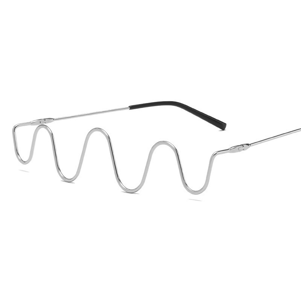 Kính Mát Gọng Nửa Gọng Kim Loại retro Thời Trang unisex