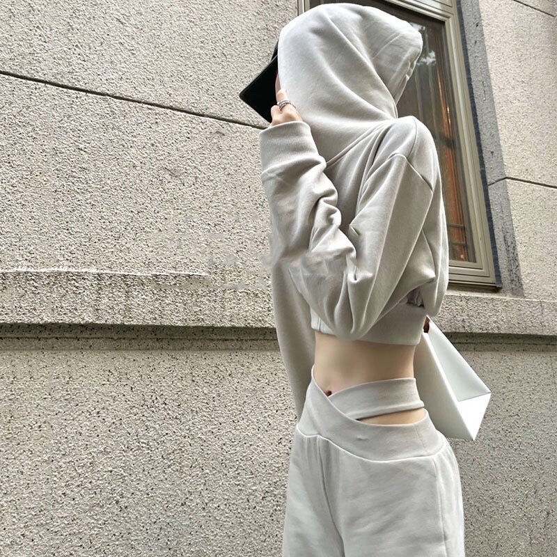 SET ÁO KHOÁC CROPTOP VÀ QUẦN CÁCH ĐIỆU