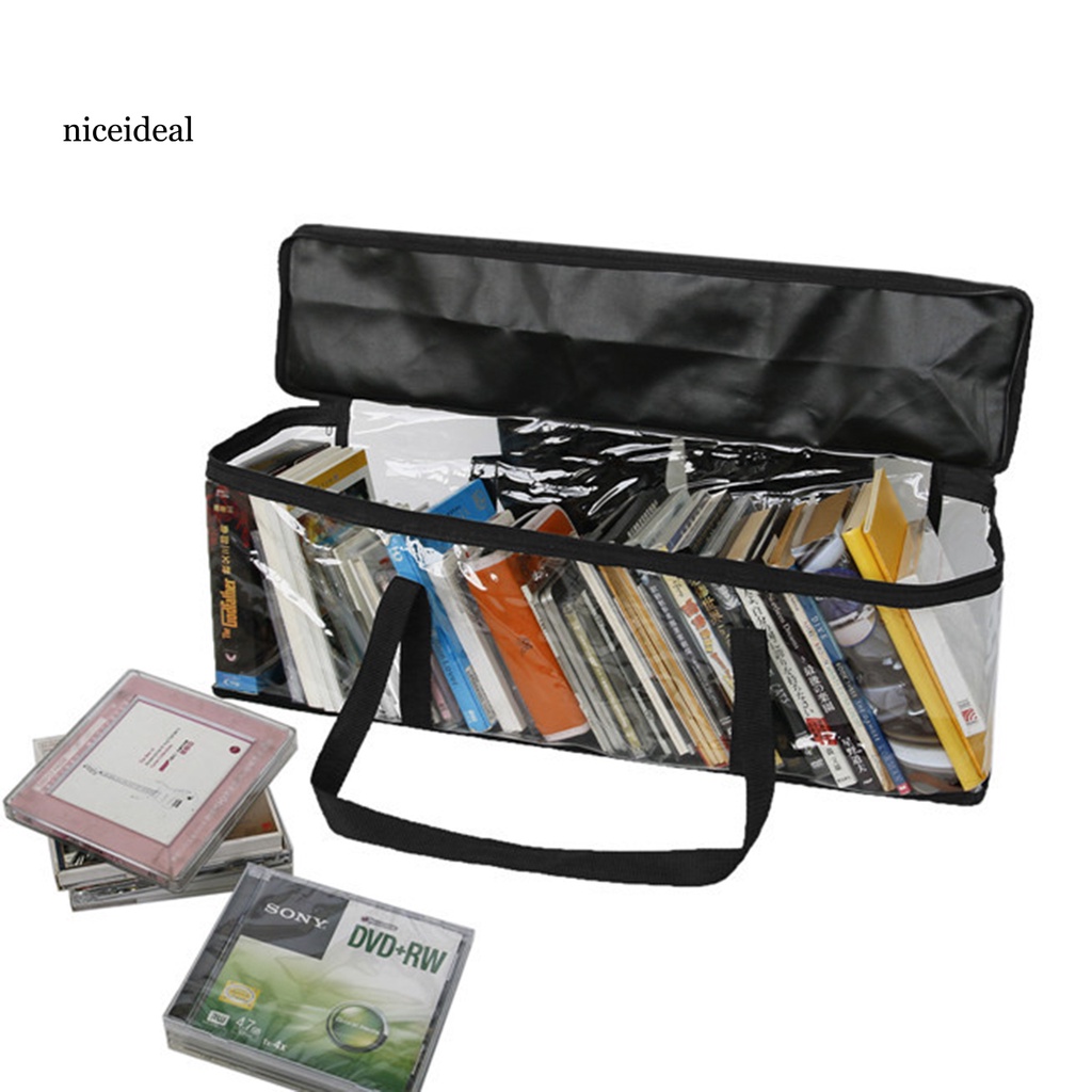 ▽Túi Đựng Đĩa DVD Bằng Vải Oxford 600D Sức Chứa Lớn Chống Bụi