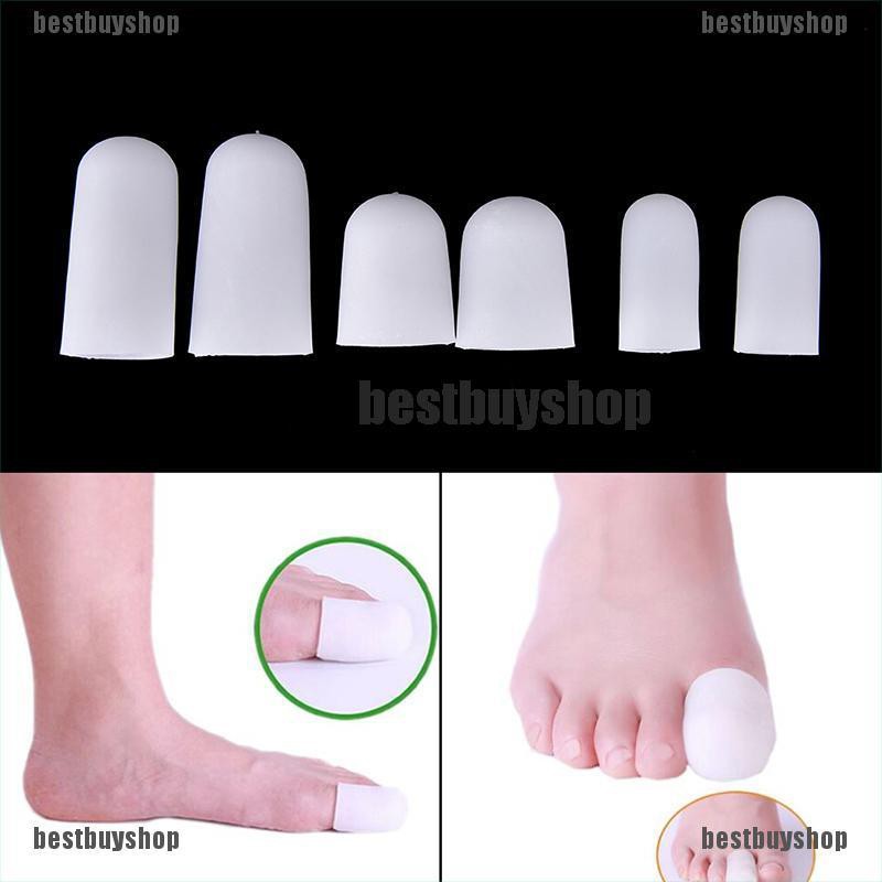 Bộ 2 miếng silicone bọc ngón chân cái giảm đau tiện lợi