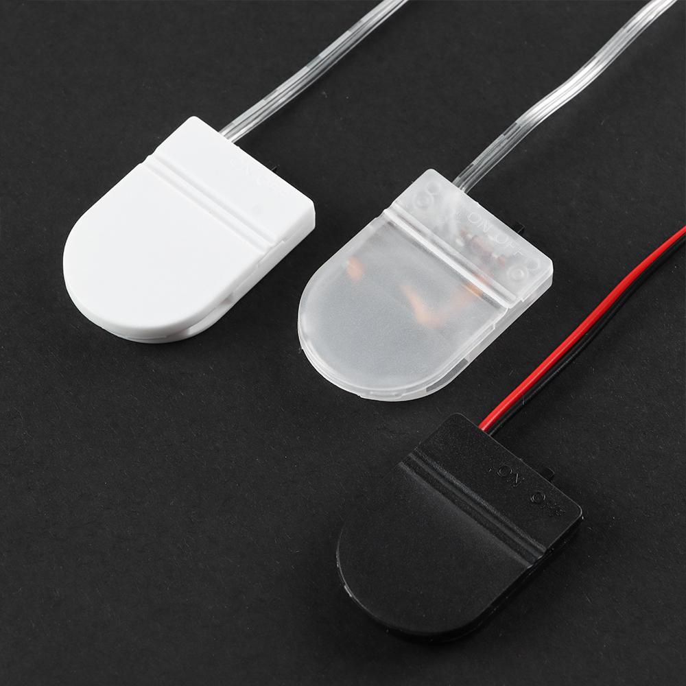 Set 1 / 2 / 5 Nắp Đậy Pin Chất Lượng Cao Kèm Công Tắc ON / OFF CR2032 Giá Đỡ