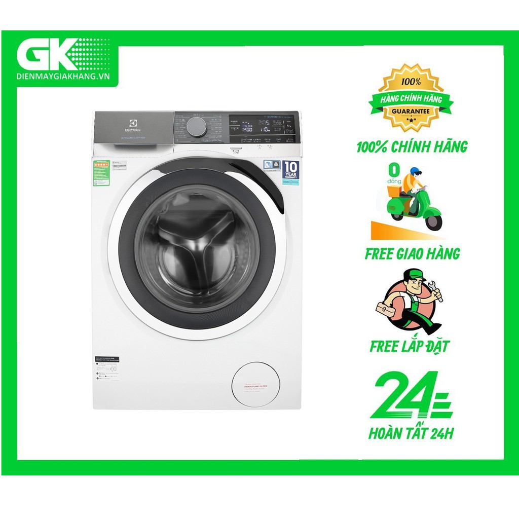 MIỄN PHÍ CÔNG LẮP ĐẶT - EWF1142BEWA Máy giặt Electrolux 11kg EWF1142BEWA