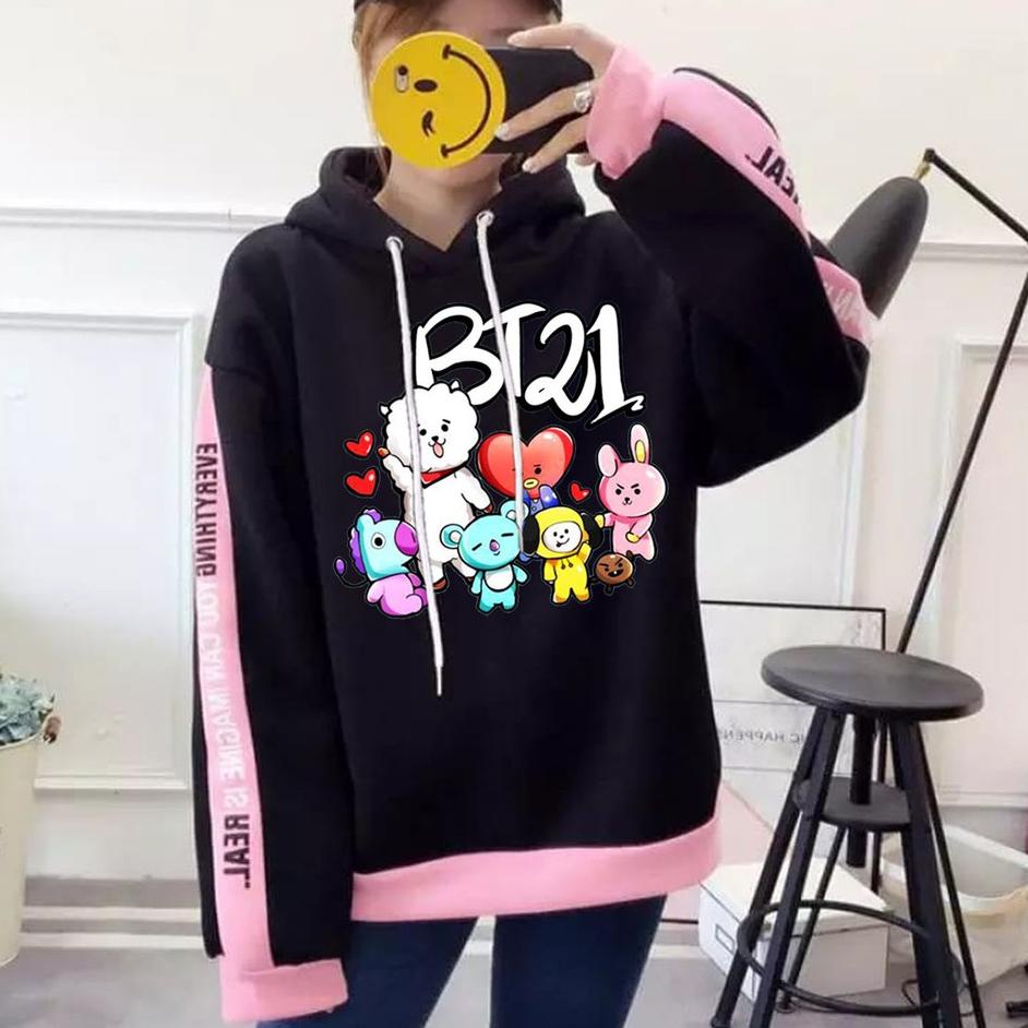 ♫ Bess - Áo khoác | Áo Hoodie búp bê BT21 ☻