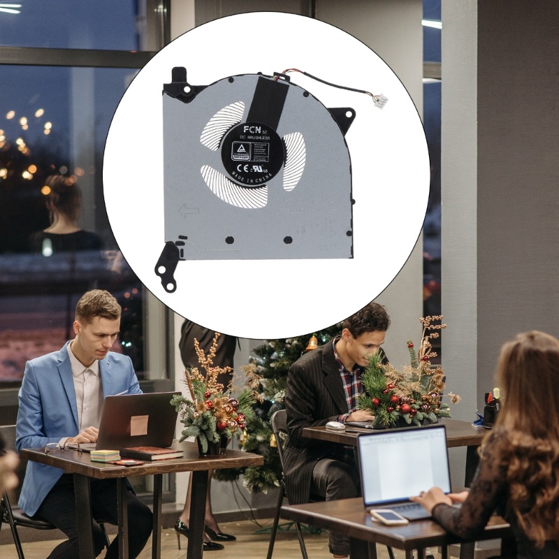 Btsg Quạt Làm Mát Chuyên Nghiệp Chống Mài Mòn Laptop CPU GPU CPU + GPU Cho R7000