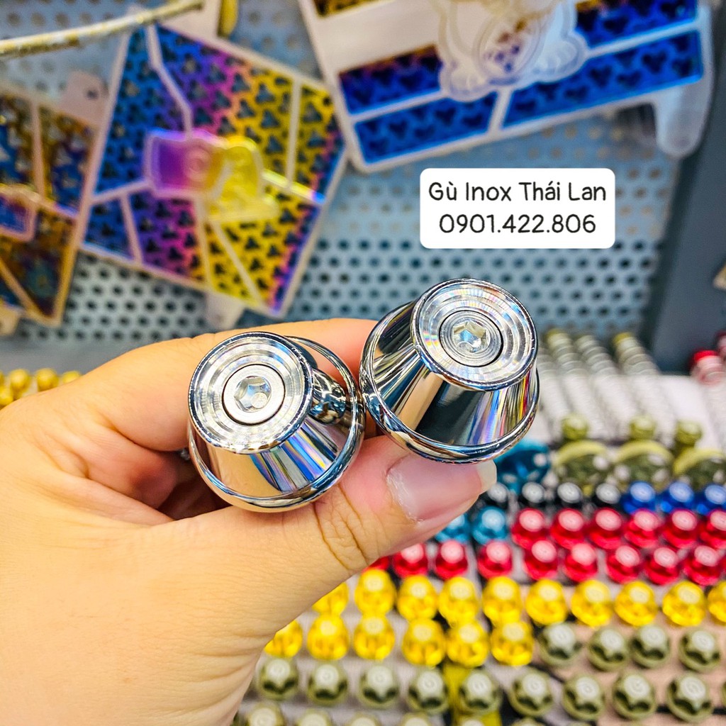 Gù Inox 304 xi niken hàng nhập thái lan gắn mọi loại xe