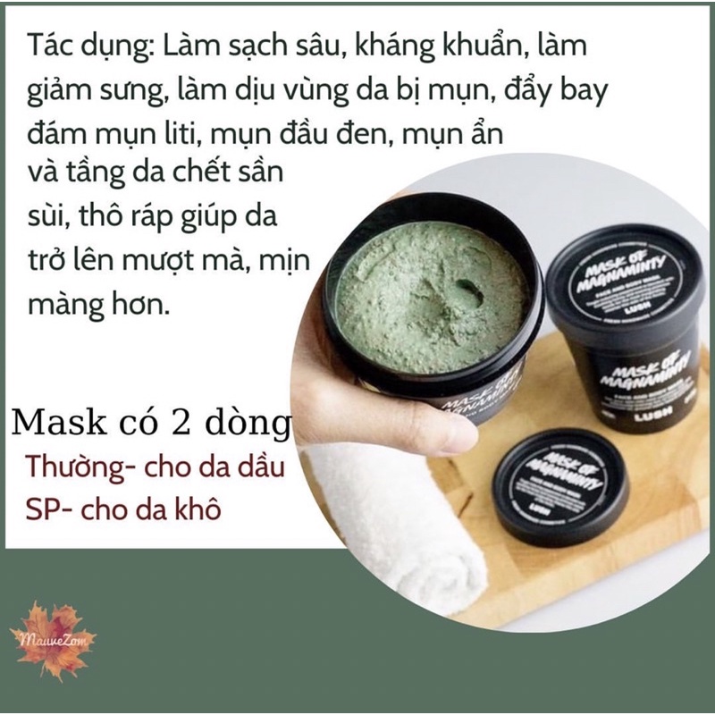 Mặt nạ LUSH - Mask Of Magnaminty 125g