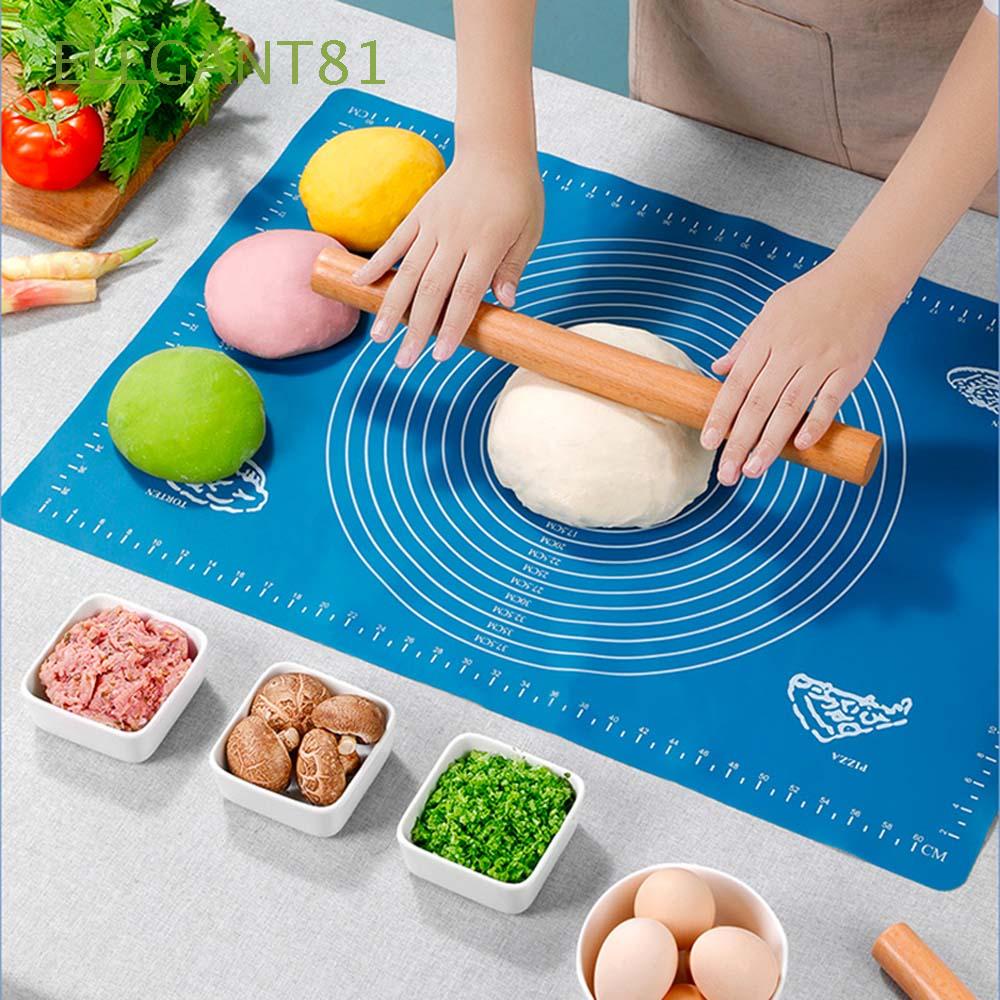 Thảm Nhào Bột Làm Bánh Dày Dặn Chịu Nhiệt Độ Cao 40x30cm