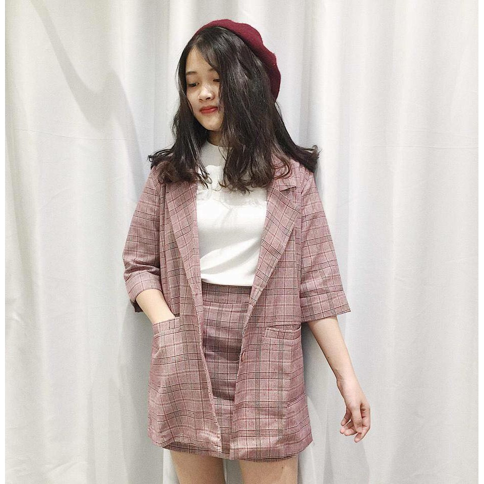 GIẢM TỚI 26.9K NHẬP MÃ WA6692791 Set Vest Nhà May Siêu Kĩ Form Đẹp (Set blazer) | BigBuy360 - bigbuy360.vn