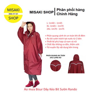 Áo Mưa Bisur Dây Kéo Bít Sườn RANDO - APNS-33 [ Misaki Shop ]