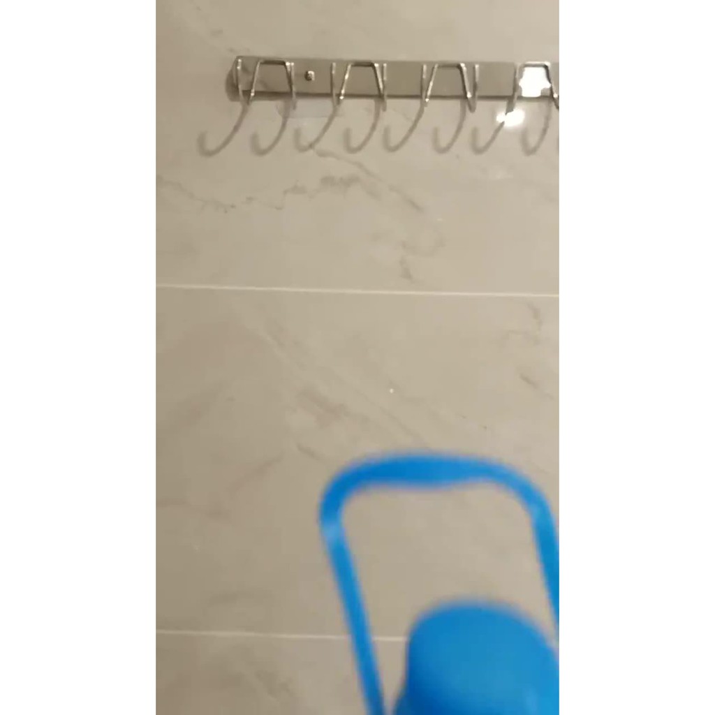 Thanh Móc Treo Đồ 10 Móc Chất Liệu Inox không Gỉ Siêu Dính Dán Tường Nhà Tắm,Nhà Bếp,Tủ Quần Áo